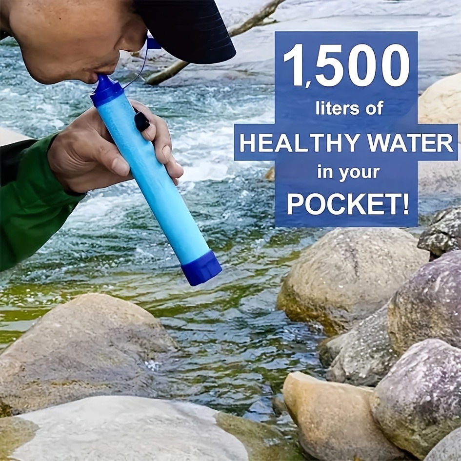 Water Purification Straw - Portable Water Purification Straw with a