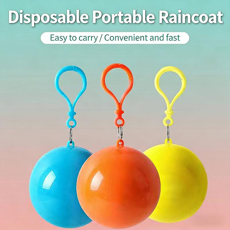 Colorful Mini Portable Raincoa - огляд і ціна Emergency Poncho Rain