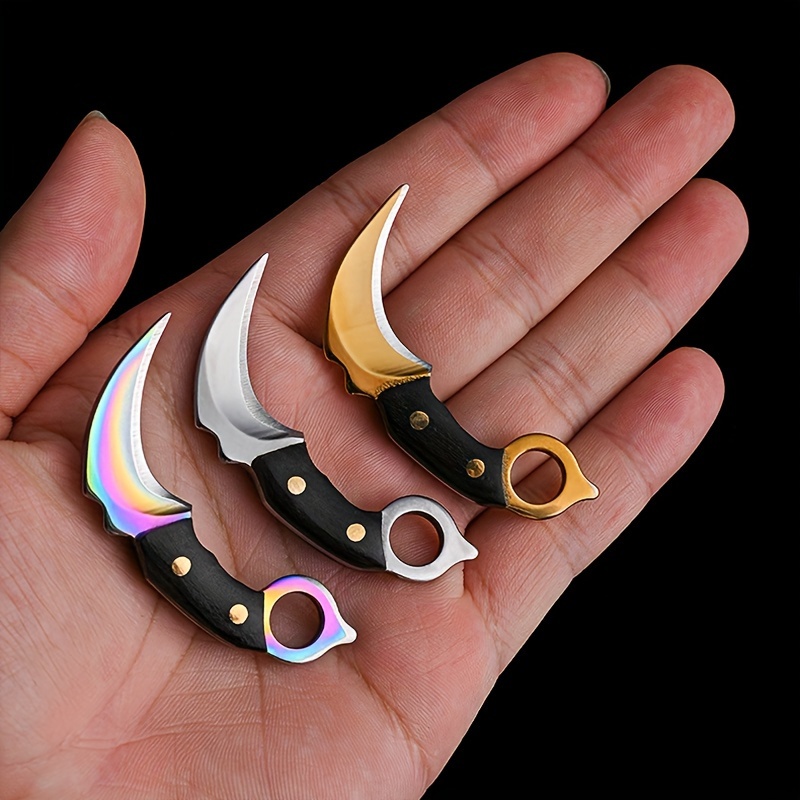 Mini Knife Keychain Pocket Kni - огляд і ціна Bushcraft Knife Fixed