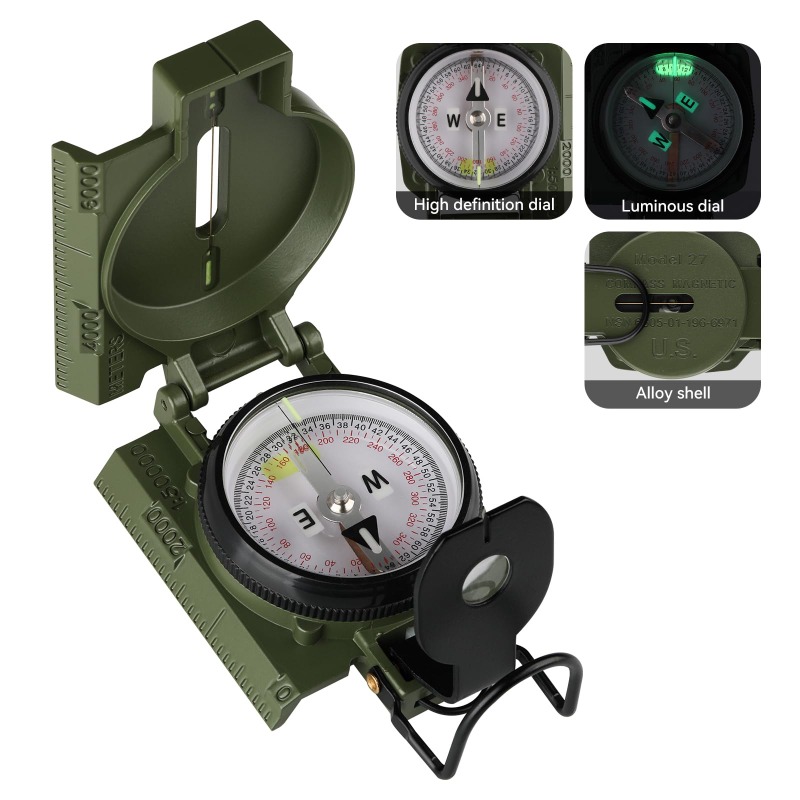 Compass Military Grade, Precis - огляд і ціна Compass Lensatic